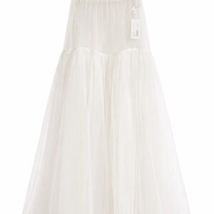 Shona Joy Ivory Maxi Tulle Skirt